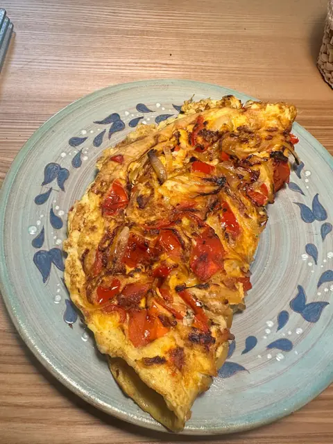 Omletă cu legume