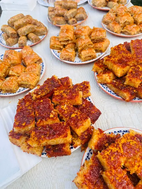 Portokalopita și baklava